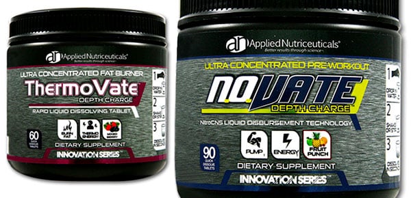 Facts panels for Applied Nutriceutical's NOvate & ThermoVate released 3 weeks out Facts panels for Applied Nutriceutical's NOvate & ThermoVate released 3 weeks out