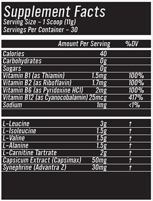 Black Market Amino Cuts Black Market Amino Cuts