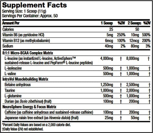 amino nrg sx7 revolution