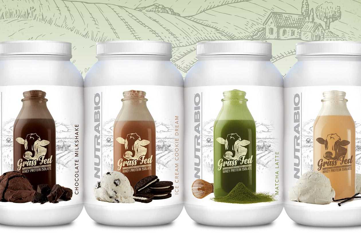 Nutrabio Unveils Its New Look And Better Tasting Grass Fed Whey Isolate