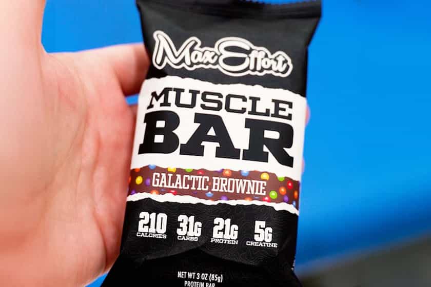 Max Effort Galactic Brownie Muscle Bar