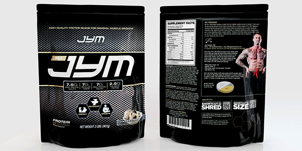 Upcoming protein powder Pro Jym pictured, Jim Stoppani's fourth supplement bagged