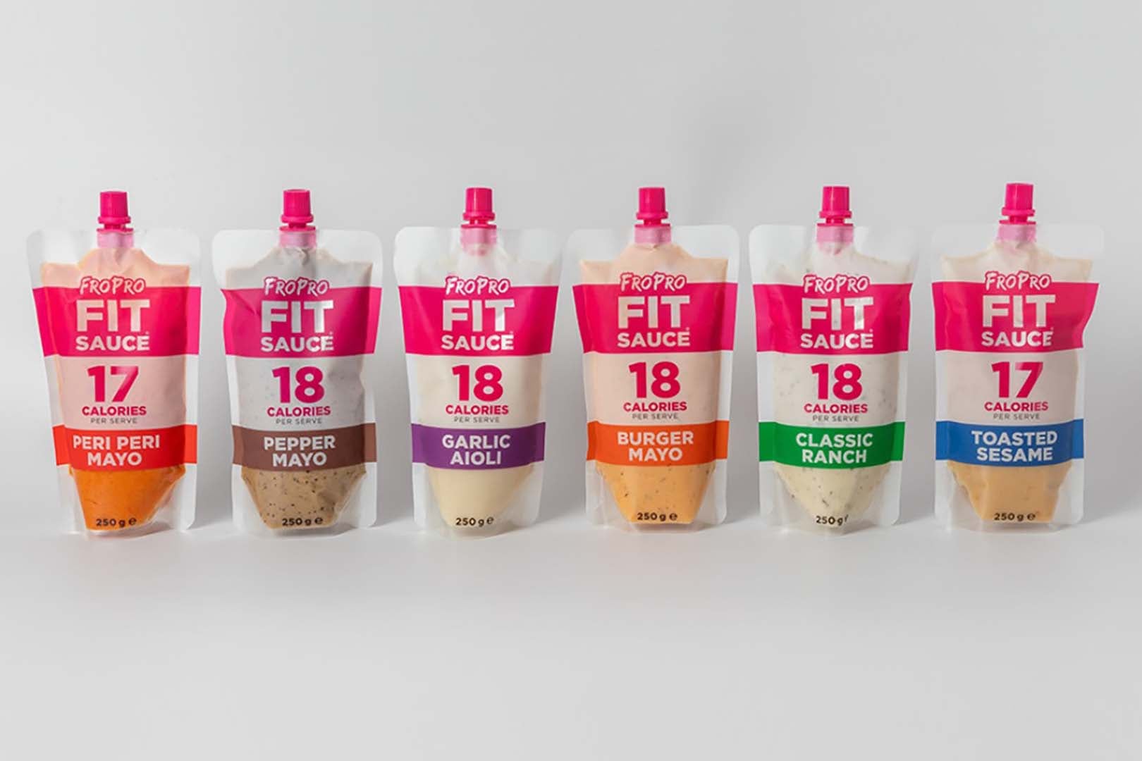 FroPro fittingly enters the condiment market with six varieties and as low as 17 calories