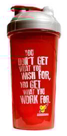 BSN 25oz you don't get what you wish for shaker BSN 25oz you don't get what you wish for shaker
