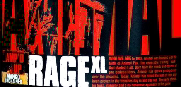 Animal Pak confirm a sequel to their pre-workout Animal Rage XL Animal Pak confirm a sequel to their pre-workout Animal Rage XL
