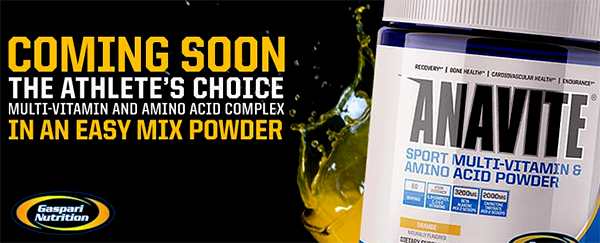 Gaspari Nutrition confirm remaining details for Anavite powder Gaspari Nutrition confirm remaining details for Anavite powder
