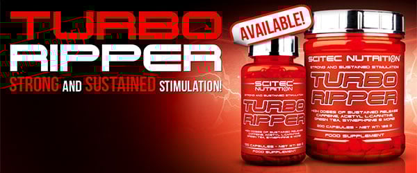 Scitec Nutrition's new weight loss supplement Turbo Ripper Scitec Nutrition's new weight loss supplement Turbo Ripper