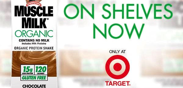 Cytosport introduce their Target exclusive Muscle Milk Organic RTD Cytosport introduce their Target exclusive Muscle Milk Organic RTD
