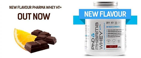 PhD Nutrition introduce flavor number six for Pharma Whey 2.25kg PhD Nutrition introduce flavor number six for Pharma Whey 2.25kg