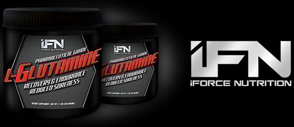iForce Nutrition's new individual L-Glutamine showing up for around $25 iForce Nutrition's new individual L-Glutamine showing up for around $25