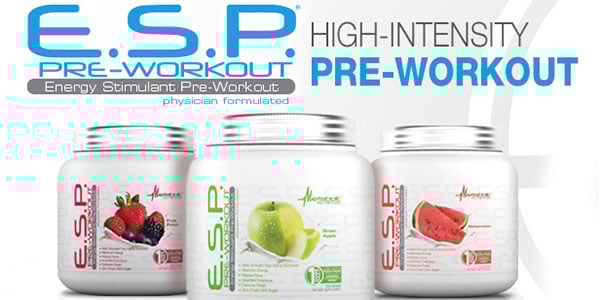 Metabolic Nutrition detail their upcoming pre-workout ESP Metabolic Nutrition detail their upcoming pre-workout ESP