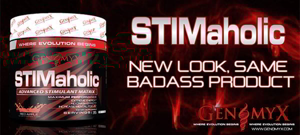 Genomyx swap their blue STIMaholic theme for red Genomyx swap their blue STIMaholic theme for red