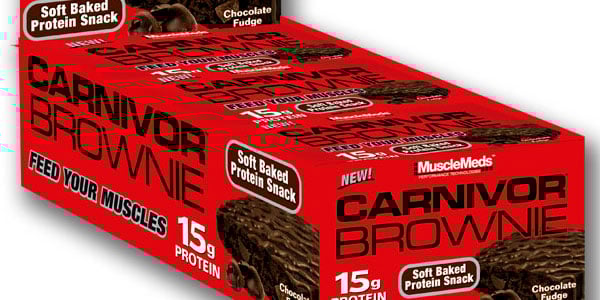 Soft baked MuscleMeds Carnivor Brownies launched direct a week after being revealed Soft baked MuscleMeds Carnivor Brownies launched direct a week after being revealed