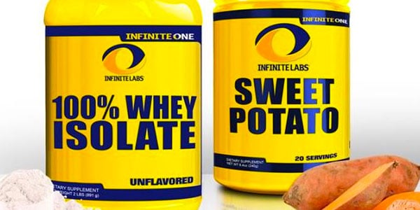 100% Whey Isolate & Sweet Potato looking ready to join Infinite Lab's Infinite One line 100% Whey Isolate & Sweet Potato looking ready to join Infinite Lab's Infinite One line