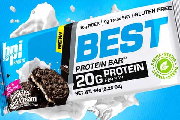 Best Protein Bar flavored with stevia, gluten free and coming soon