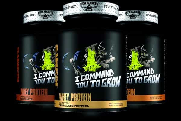 I Command You To Grow protein now in stock as promised