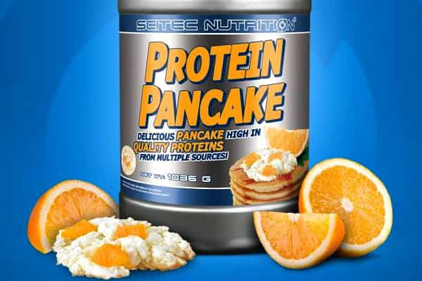 Cottage Cheese Orange Scitec Protein Pancake now available