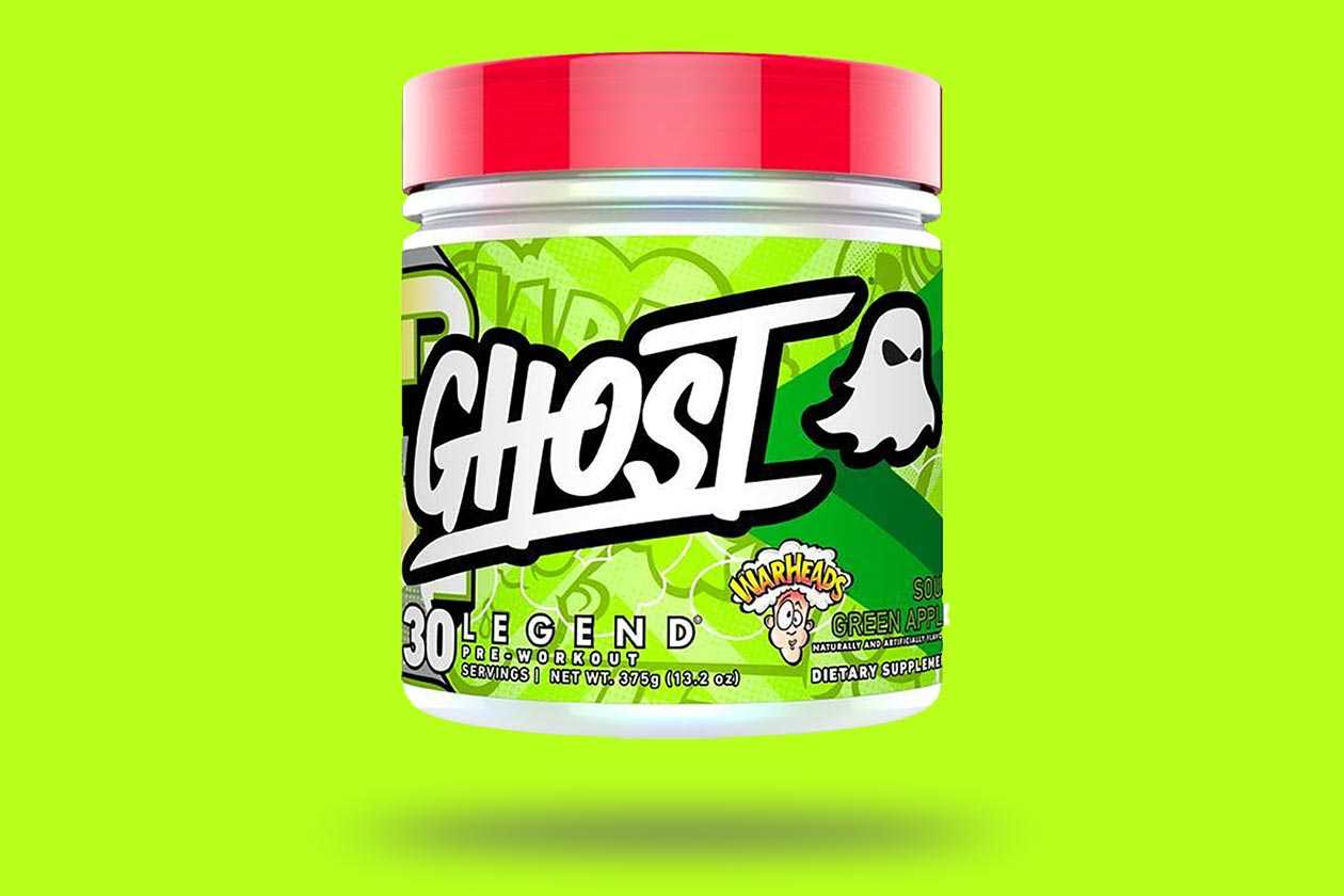 Ghost announces Warheads Sour Green Apple for Ghost Legend - Stack3d