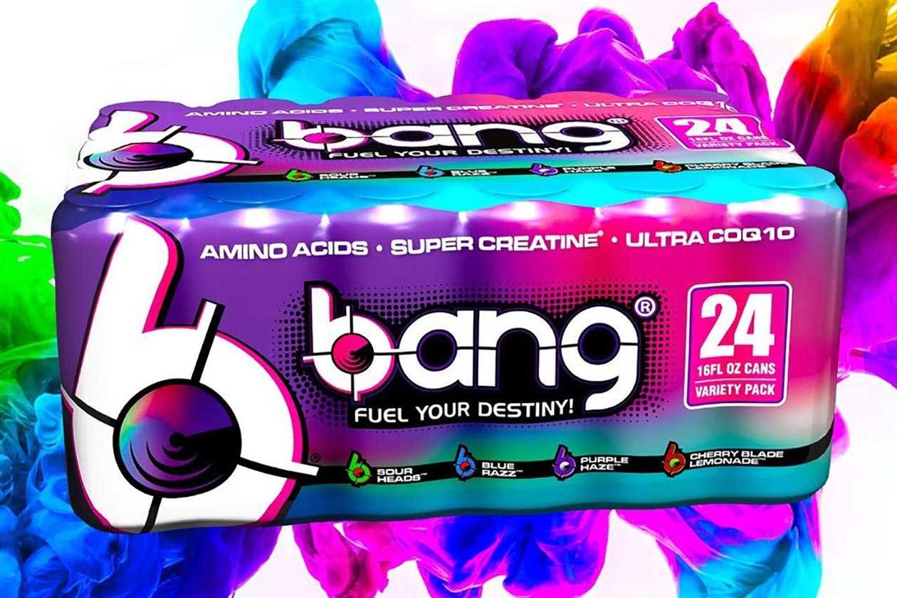 Introducing Bang Energy's 24 Can And Four Flavor Jack Stack Variety ...