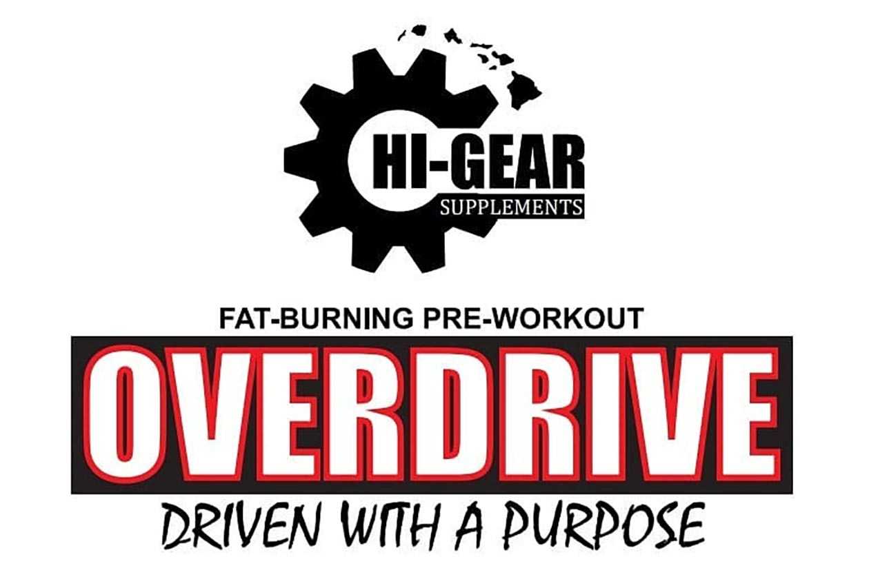 Hi-Gear share the first look at its upcoming hybrid pre-workout Overdrive