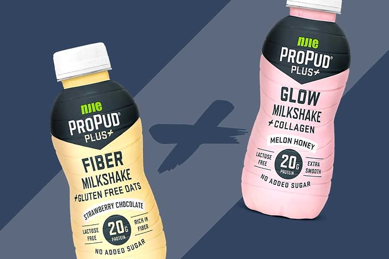 NJIE launches the high-protein functional drinks ProPud Fiber and Glow