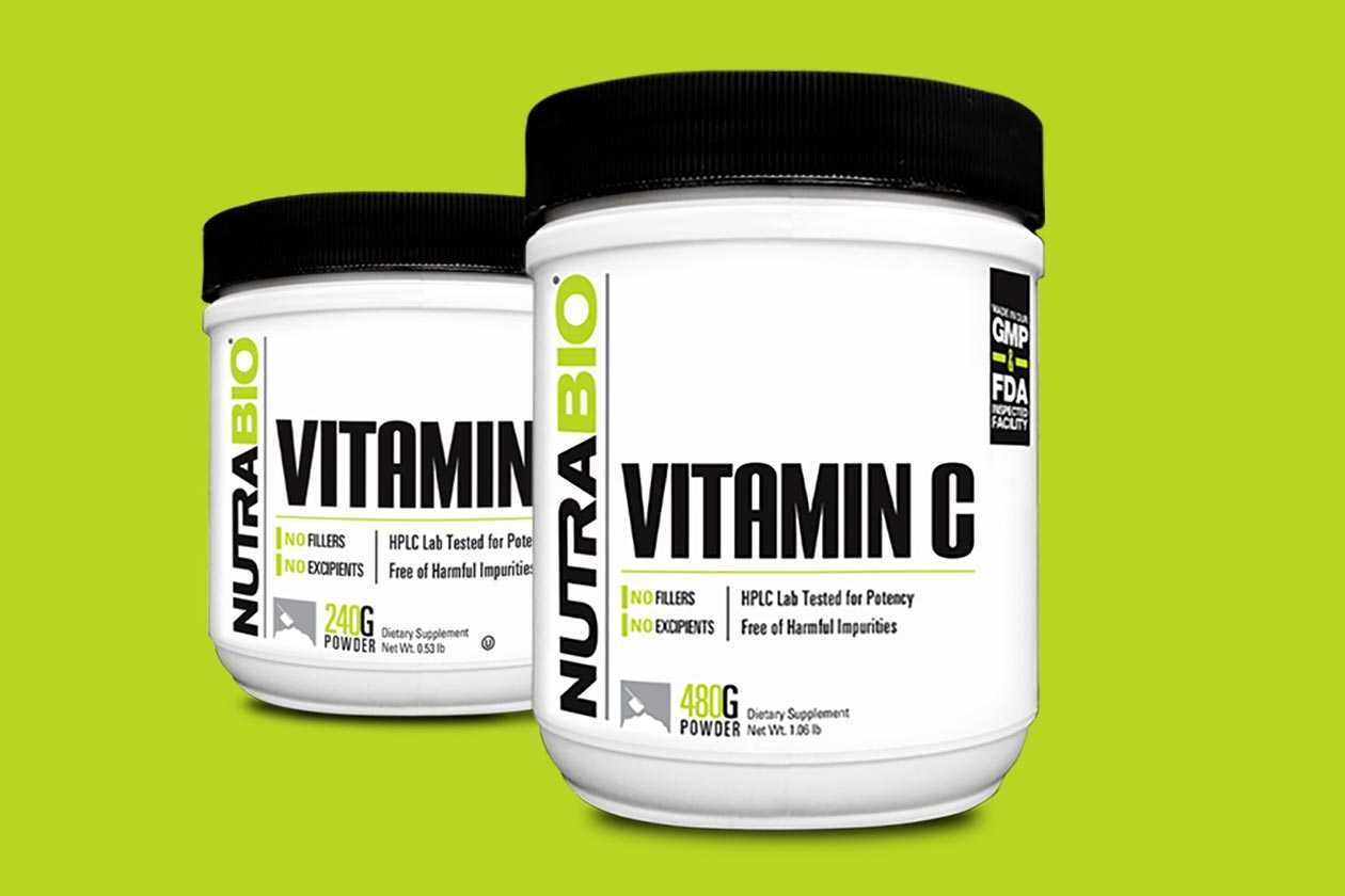 Nutrabio launches unflavored vitamin C powder in bulk 240g and 480g tubs