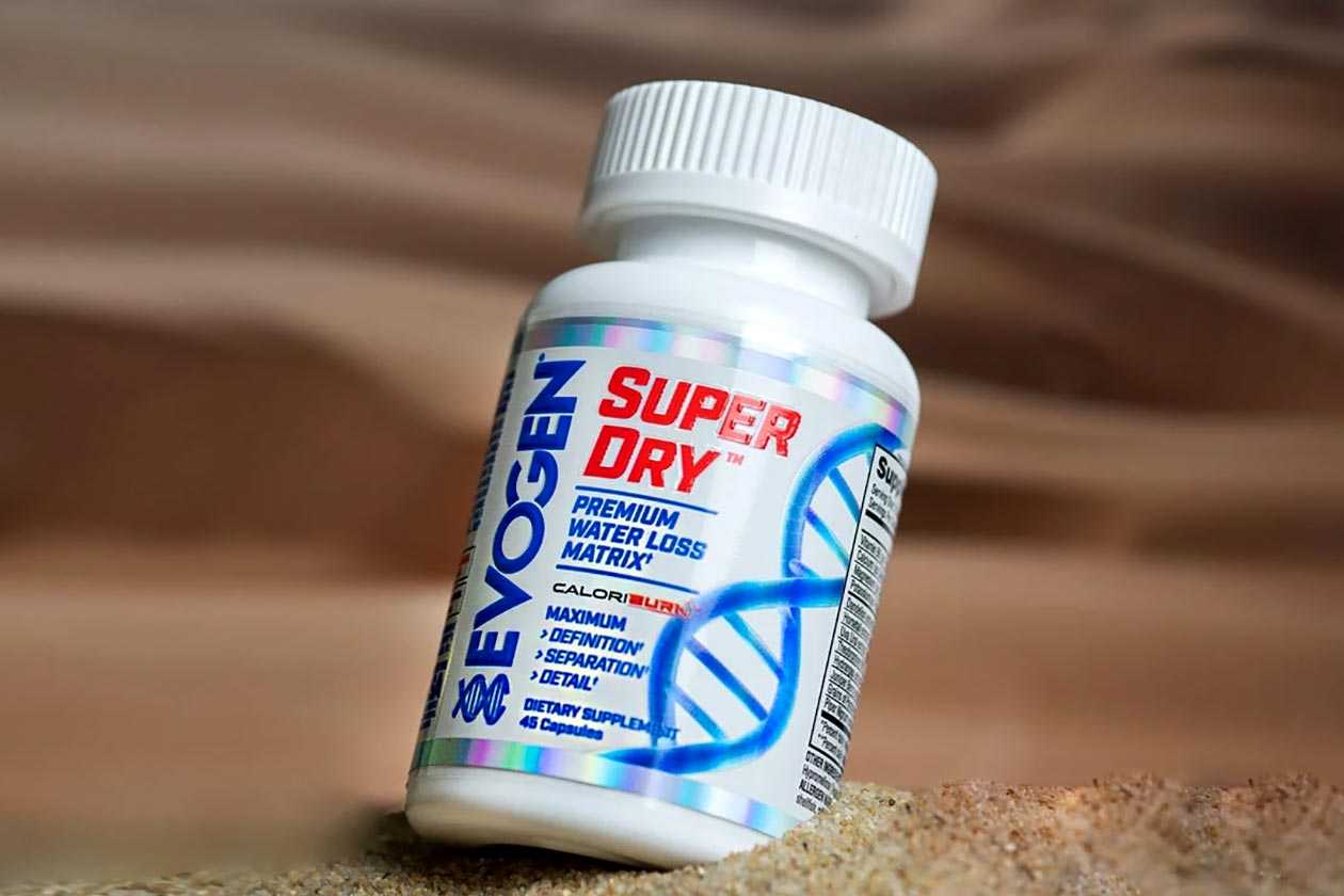 Evogen Formulates Super Dry To Remove Excess Water And Reduce Bloat