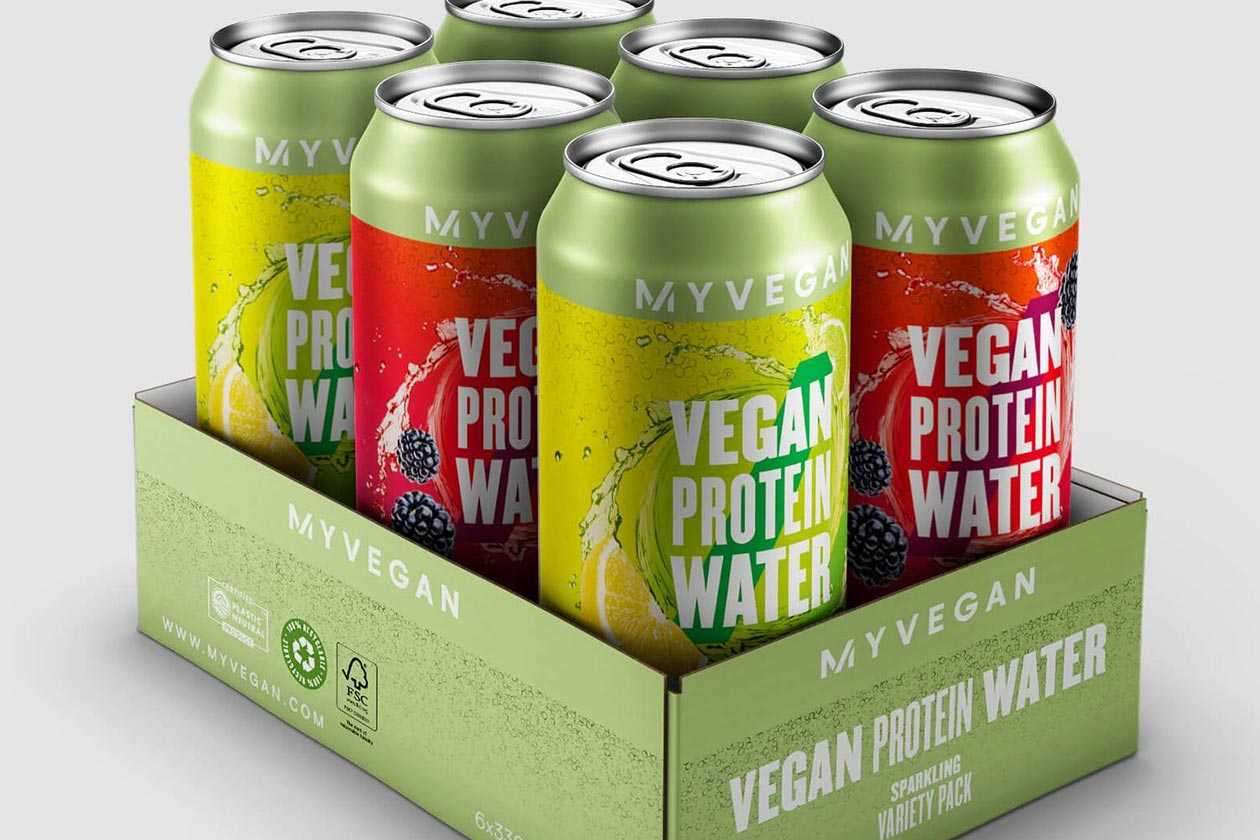 Myprotein releases a sparkling spinoff of Vegan Protein Water