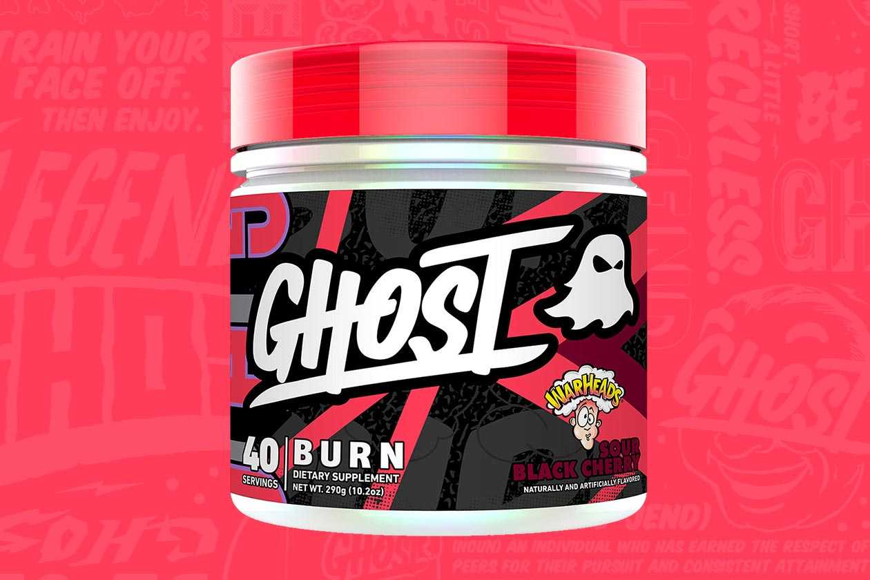 Ghost Burn Black launches in a Warheads Sour Black Cherry flavor