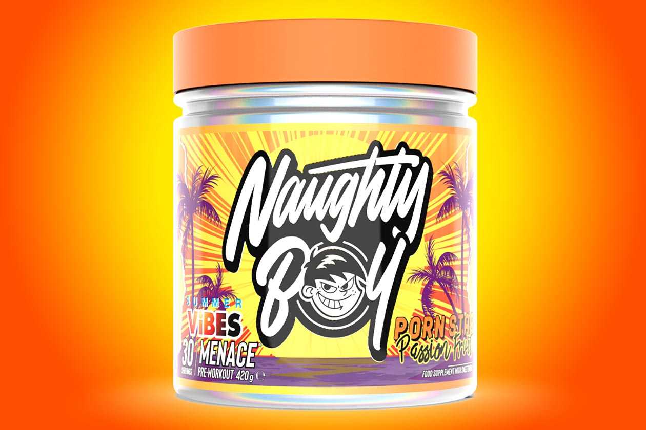 Naughty Boy reveals two of its seven Summer Vibes Series flavors