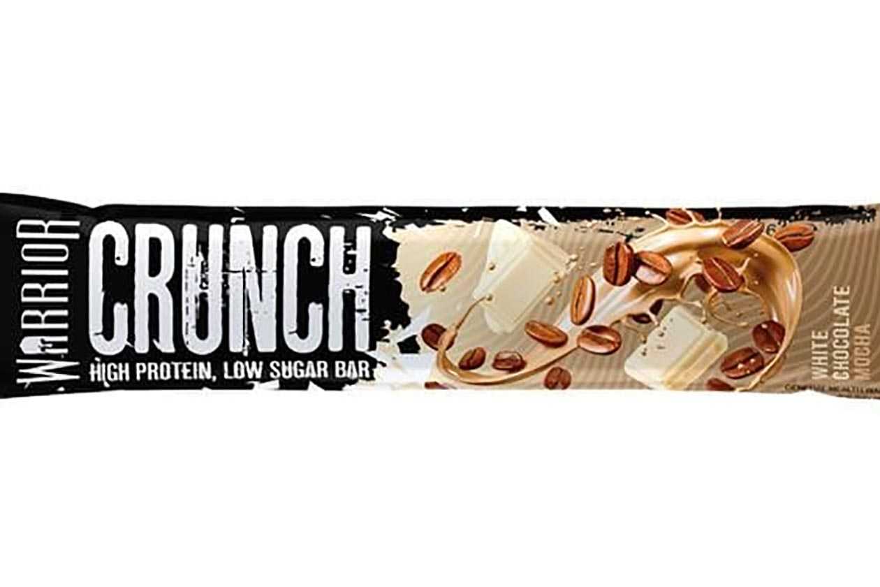 Upcoming White Chocolate Mocha Warrior Crunch Protein Bar