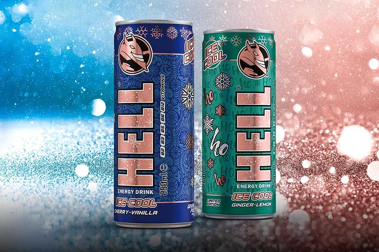 Hell energy drink Ice Cool Series Cherry Vanilla and Ginger Lemon