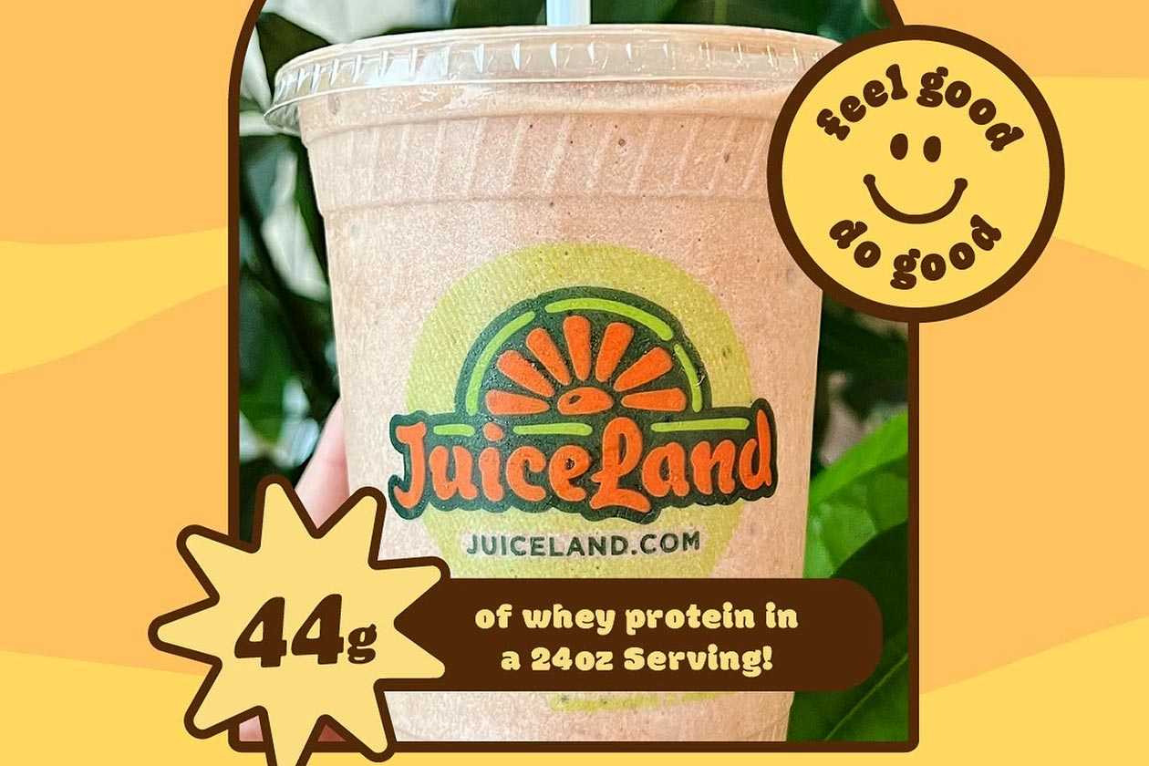 JuiceLand relies on animalfree whey for its Chocolate Whey drink