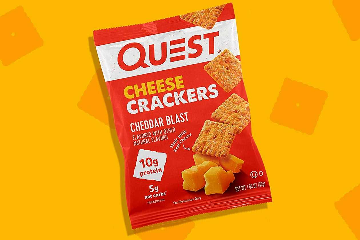 Quest Cheese Crackers - Stack3d