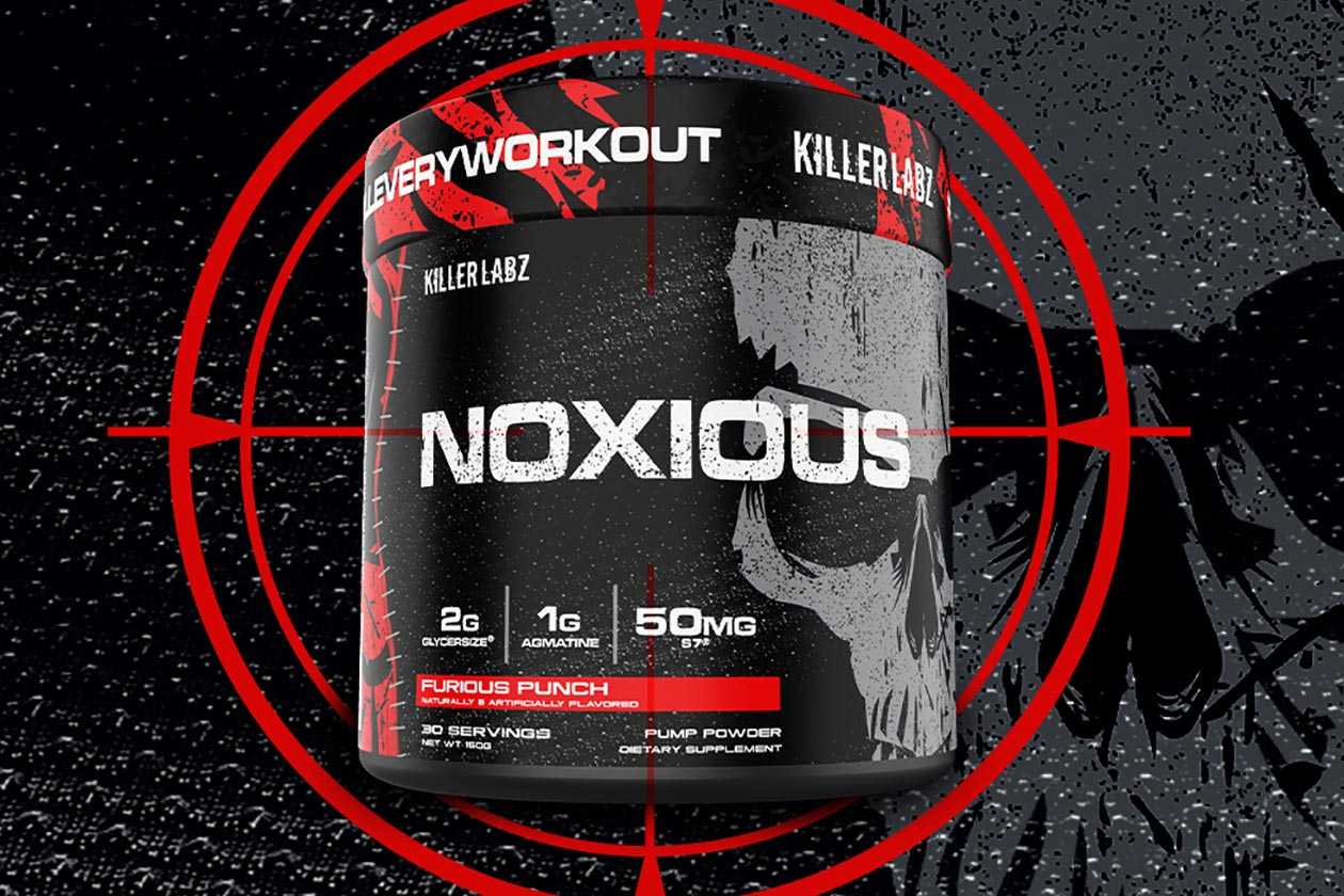 Killer Labz Simplifies Its Stimulant Free Noxious For Purely Pumps