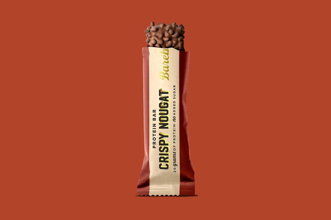 Crispy Nougat Barebells Protein Bar exclusive to UK and Ireland