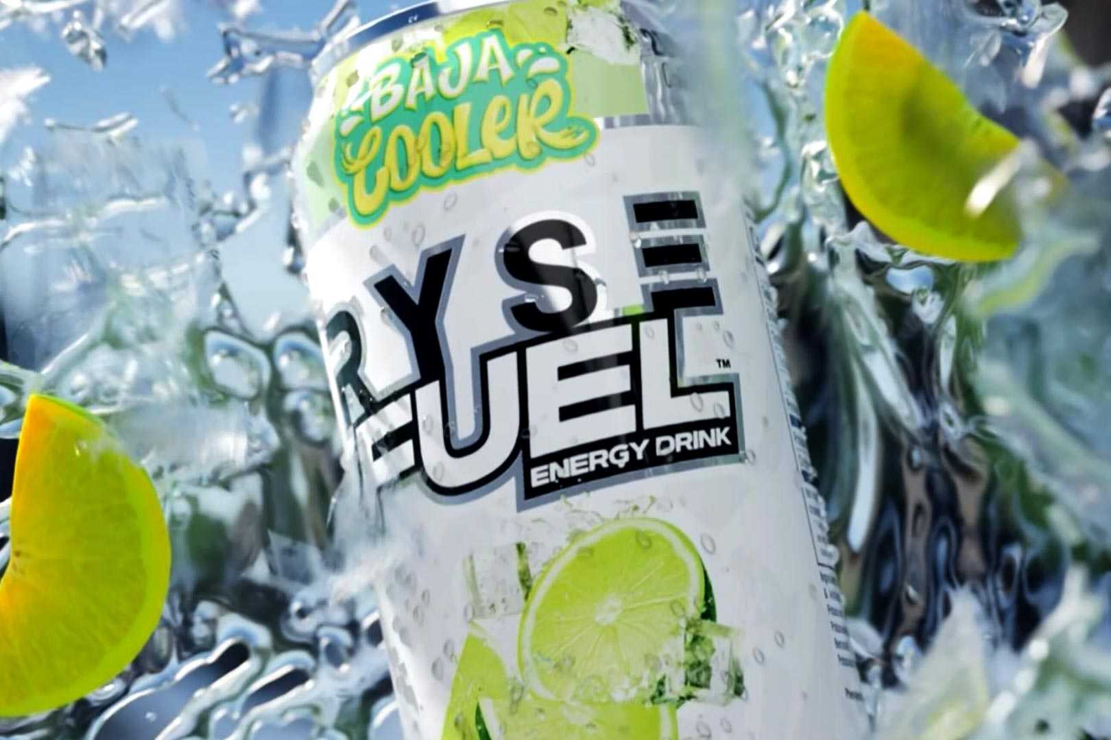 RYSE renames its Baja Burst RYSE Fuel energy drink Baja Cooler