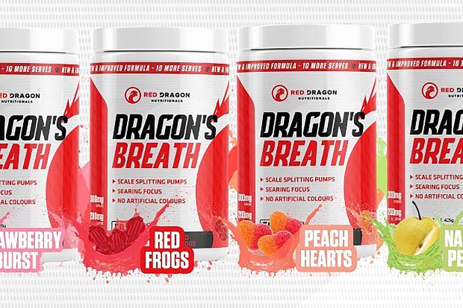 Red Dragon Nutritionals' pre-workout Dragon's Breath is back