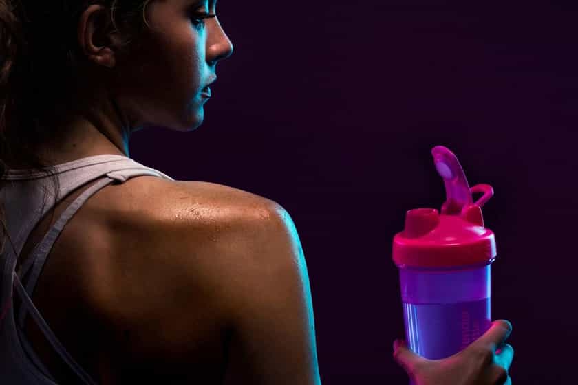 hyper pink blenderbottle