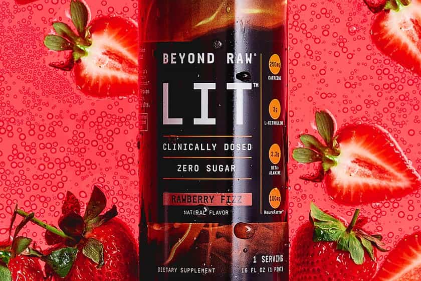 rawberry fizz lit on the go