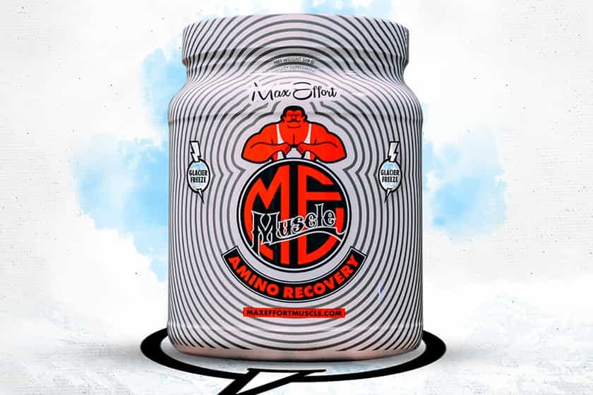 glacier freeze max effort amino recovery