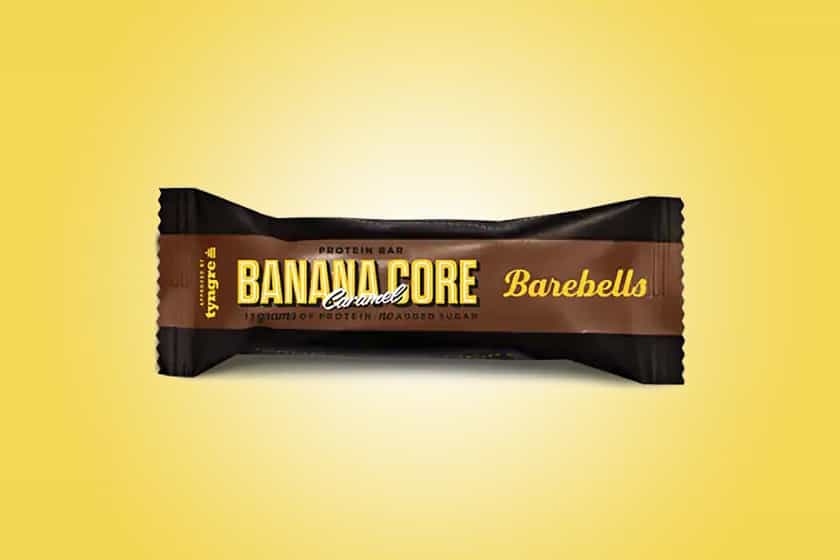 banana caramel barebells core bar