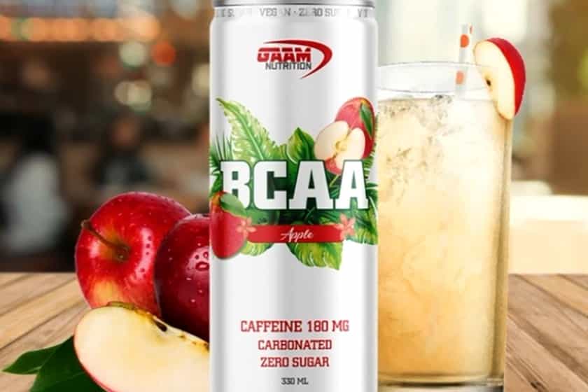 gaam nutrition apple bcaa drink