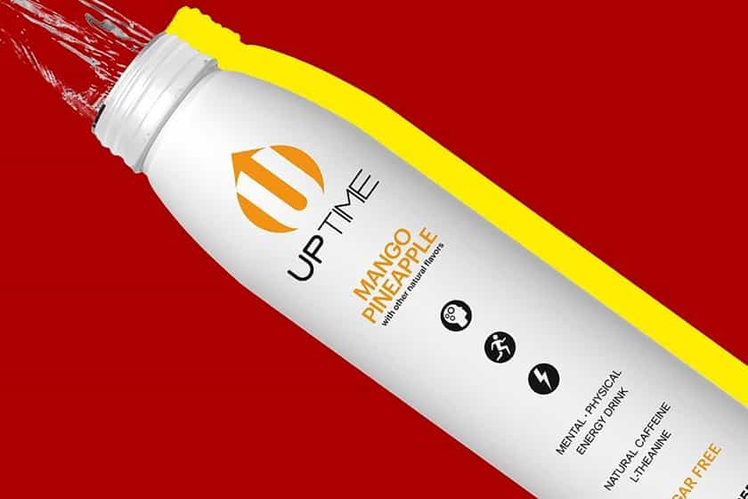 uptime energy drink mango pineapple