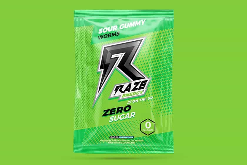 raze energy sample packs