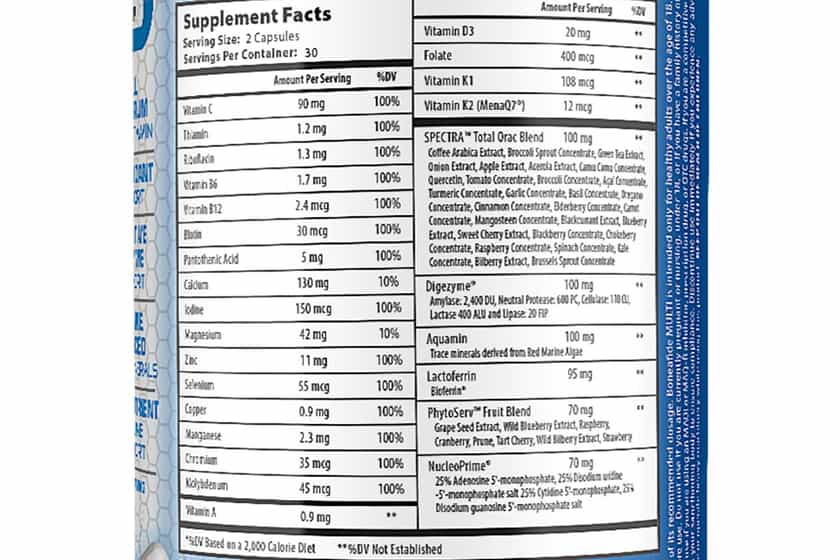 boneafide nutrition multi