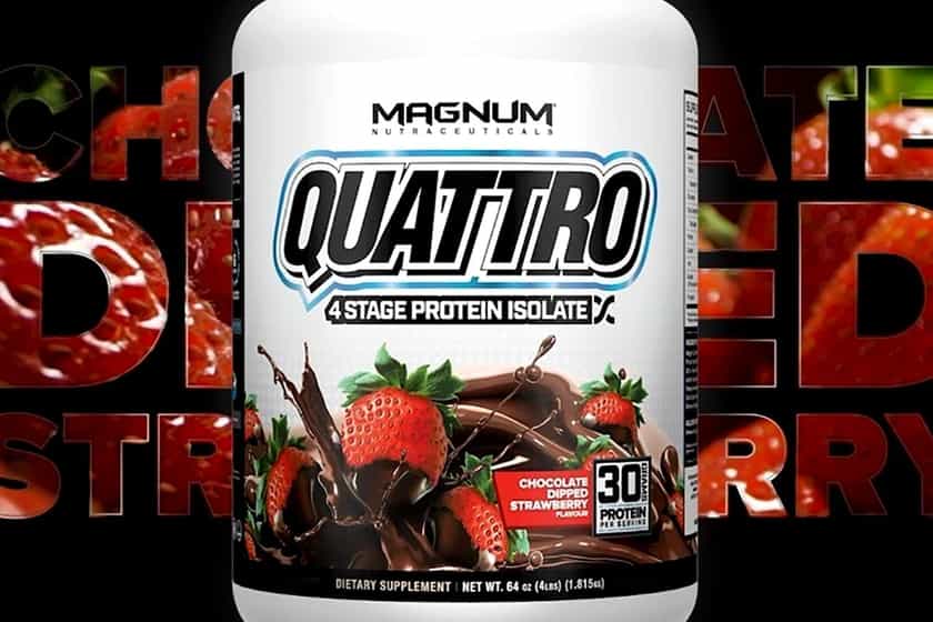 magnum chocolate dipped strawberry quattro