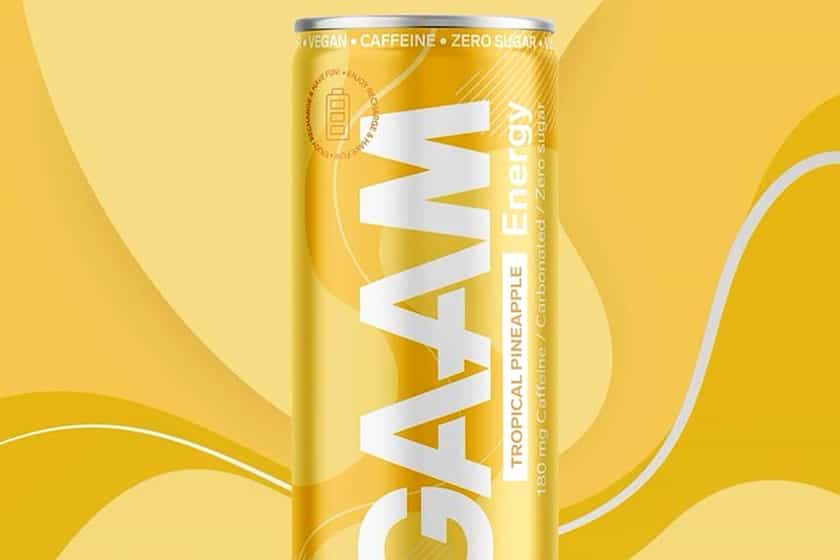 gaam rebrands its flagship energy drink