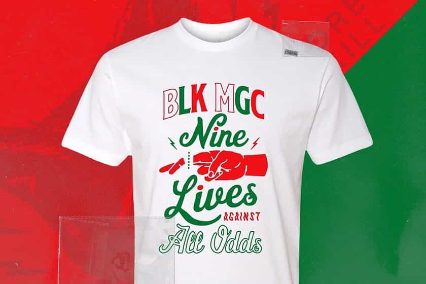 black magic christmas tee