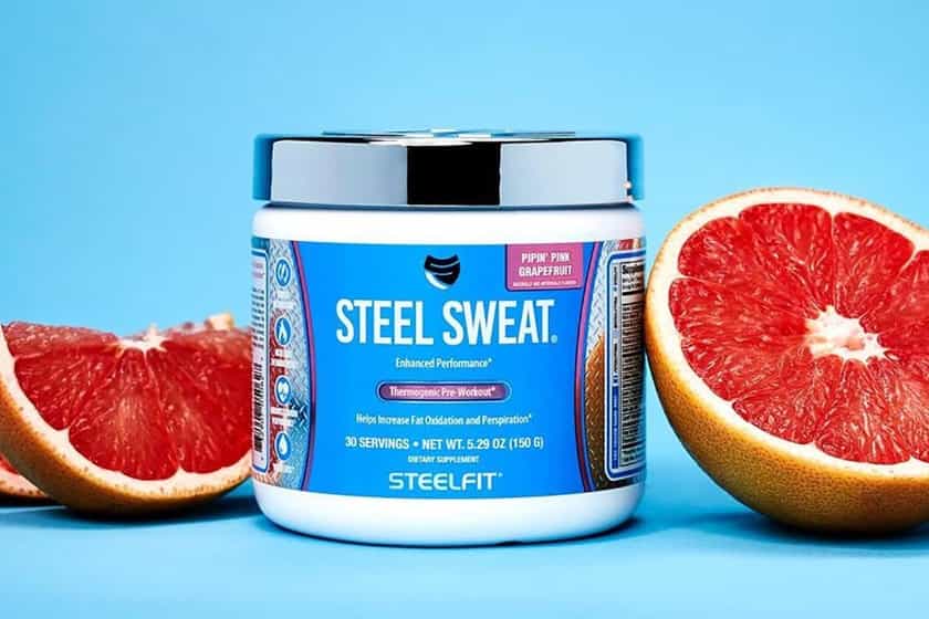 pipin pink grapefruit steel sweat
